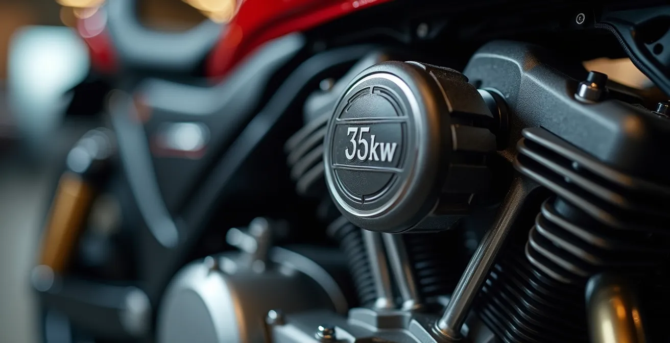 Exposición de motocicletas de media cilindrada aptas para carnet A2 en concesionario