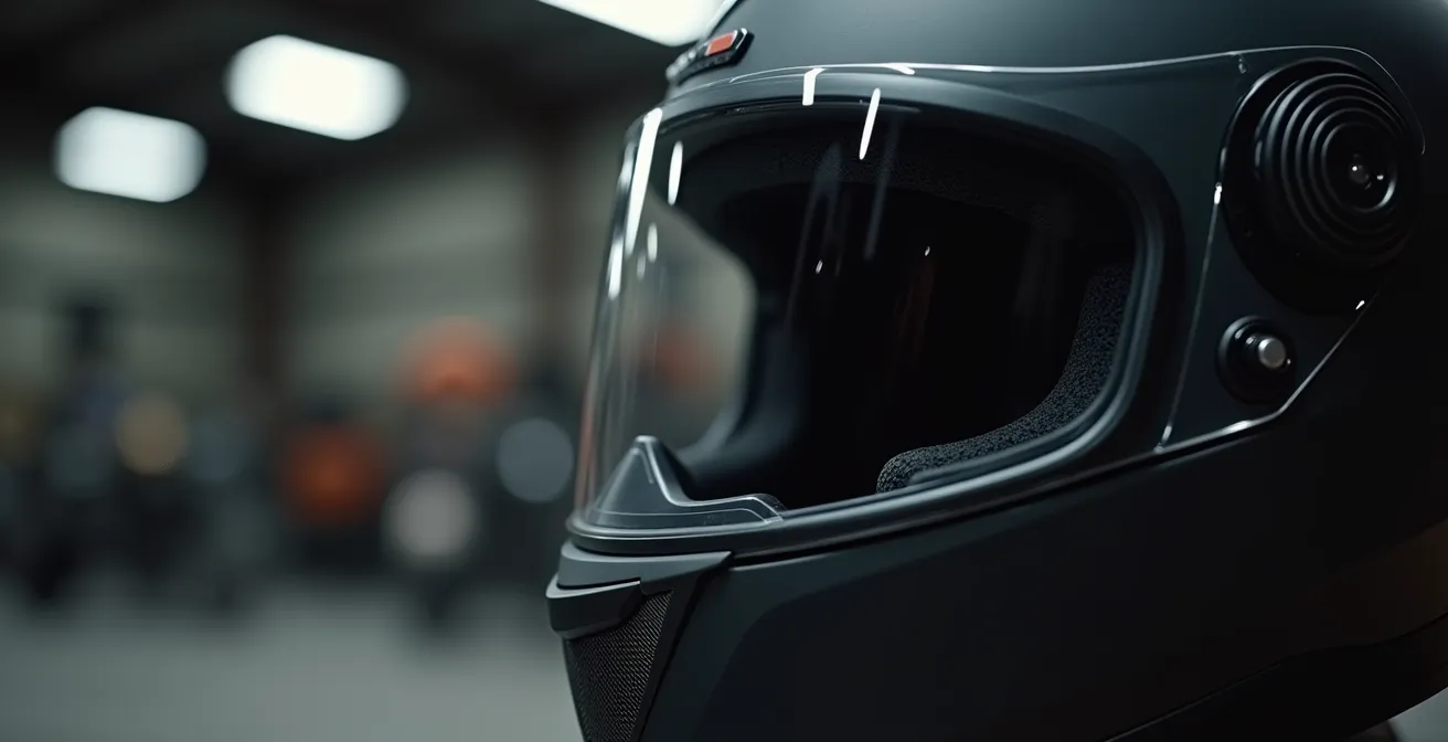 Intercomunicador Bluetooth integrado en casco de moto homologado