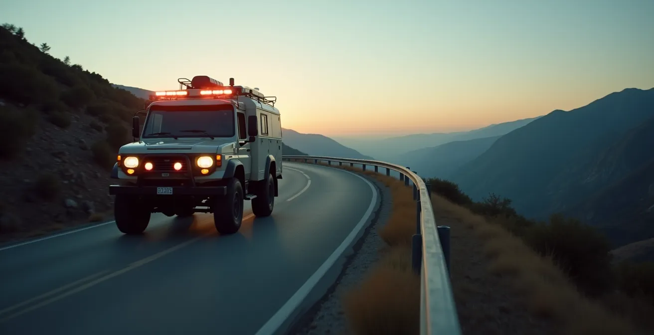 Servicio de grúa especializada para motos en carretera española